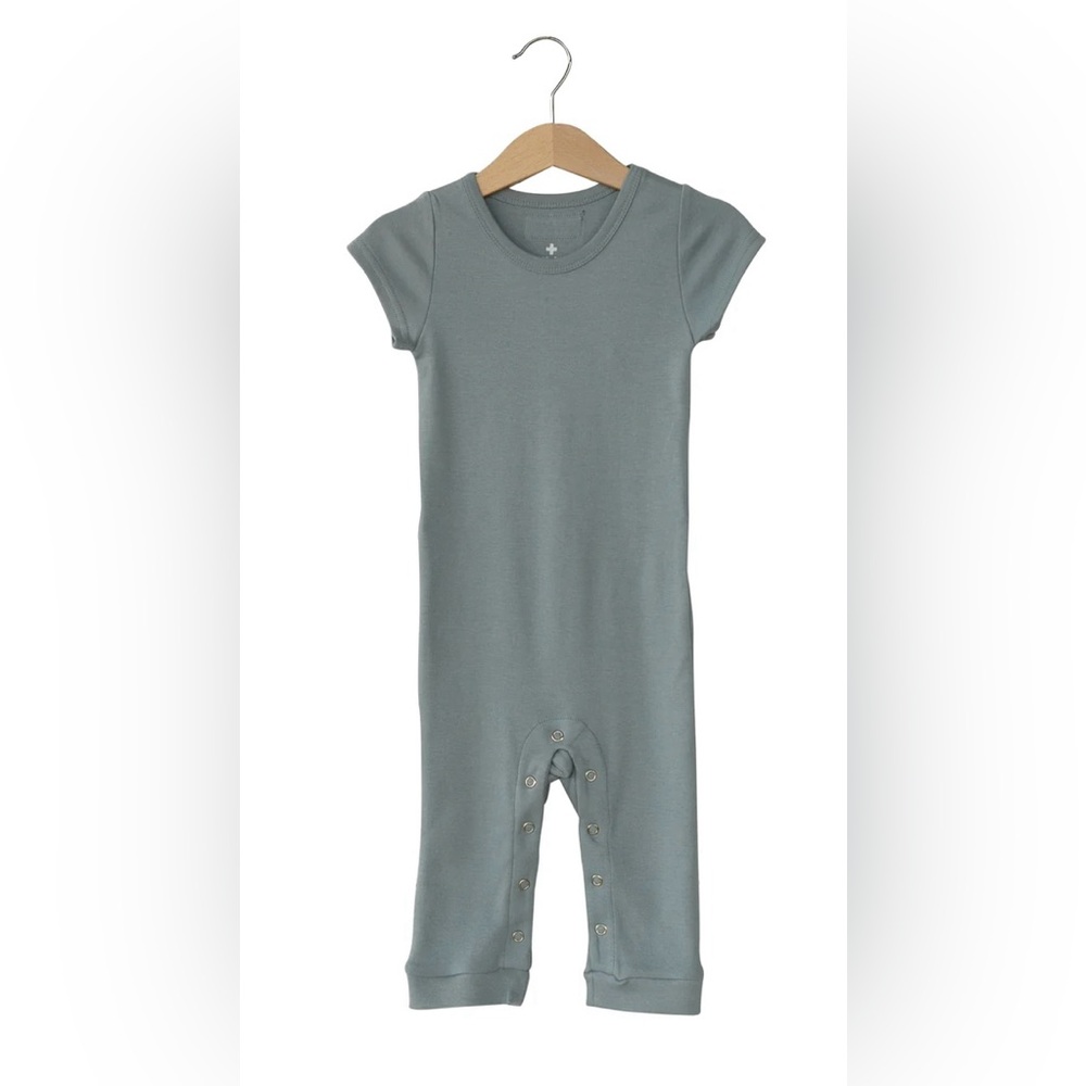 Modern Burlap Organic Jumpsuit with Explorer Back